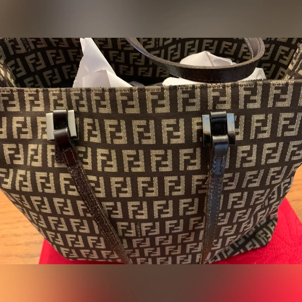 Fendi tote shoulder bag - Picture 1 of 6